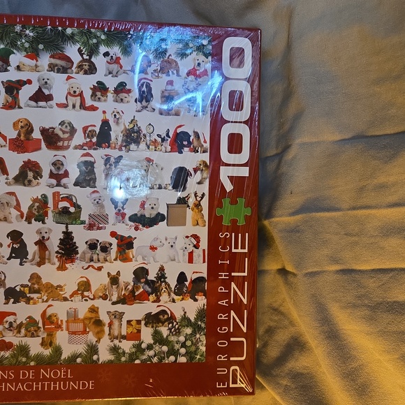 Jigsaw Puzzle HOLIDAY DOGS 1000 PCS - Picture 2 of 2